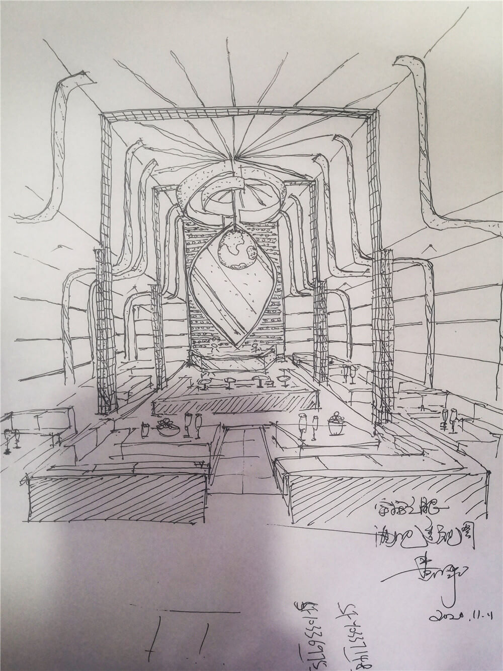 黃兩泉ktv設(shè)計(jì)手繪 黃兩泉ktv設(shè)計(jì)手繪